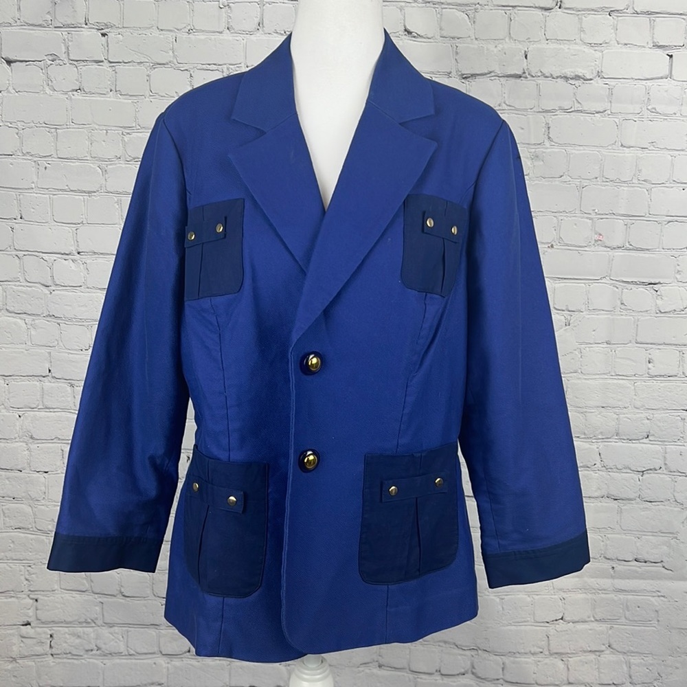 𝅺CAbi Military Inspired Jacket.  Size 14